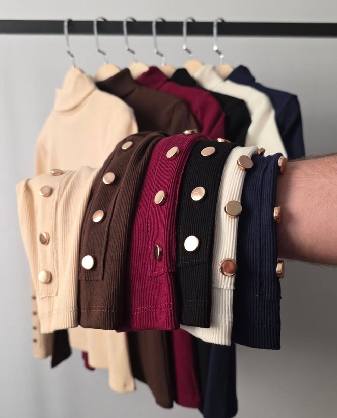 بلوفر یقه اسکی بلیز طرح Zara فری سایز
